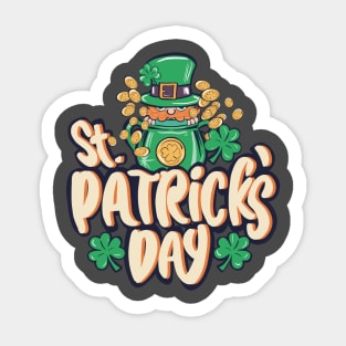 happy St. Patrick's Day Sticker